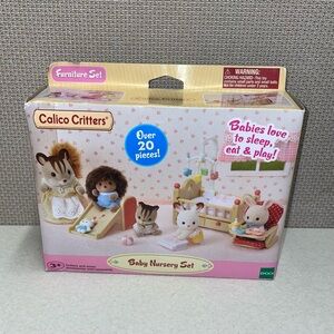 Calico Critters Baby Nursery Toy Set NEW